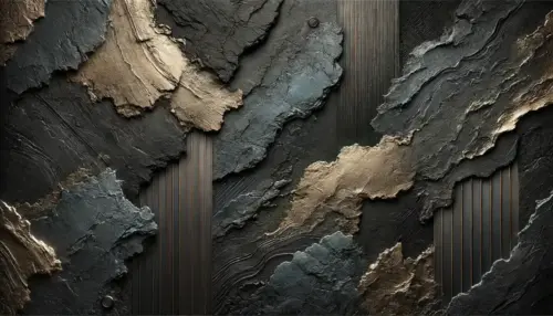 Stylish Dark Mode Wallpaper with Elegant Fabric Weave Texture